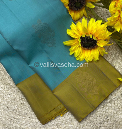 Half Mix - Pure Soft Silk Saree - VVPSS030