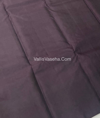 Half Mix - Pure Soft Silk Saree - VVPSS040