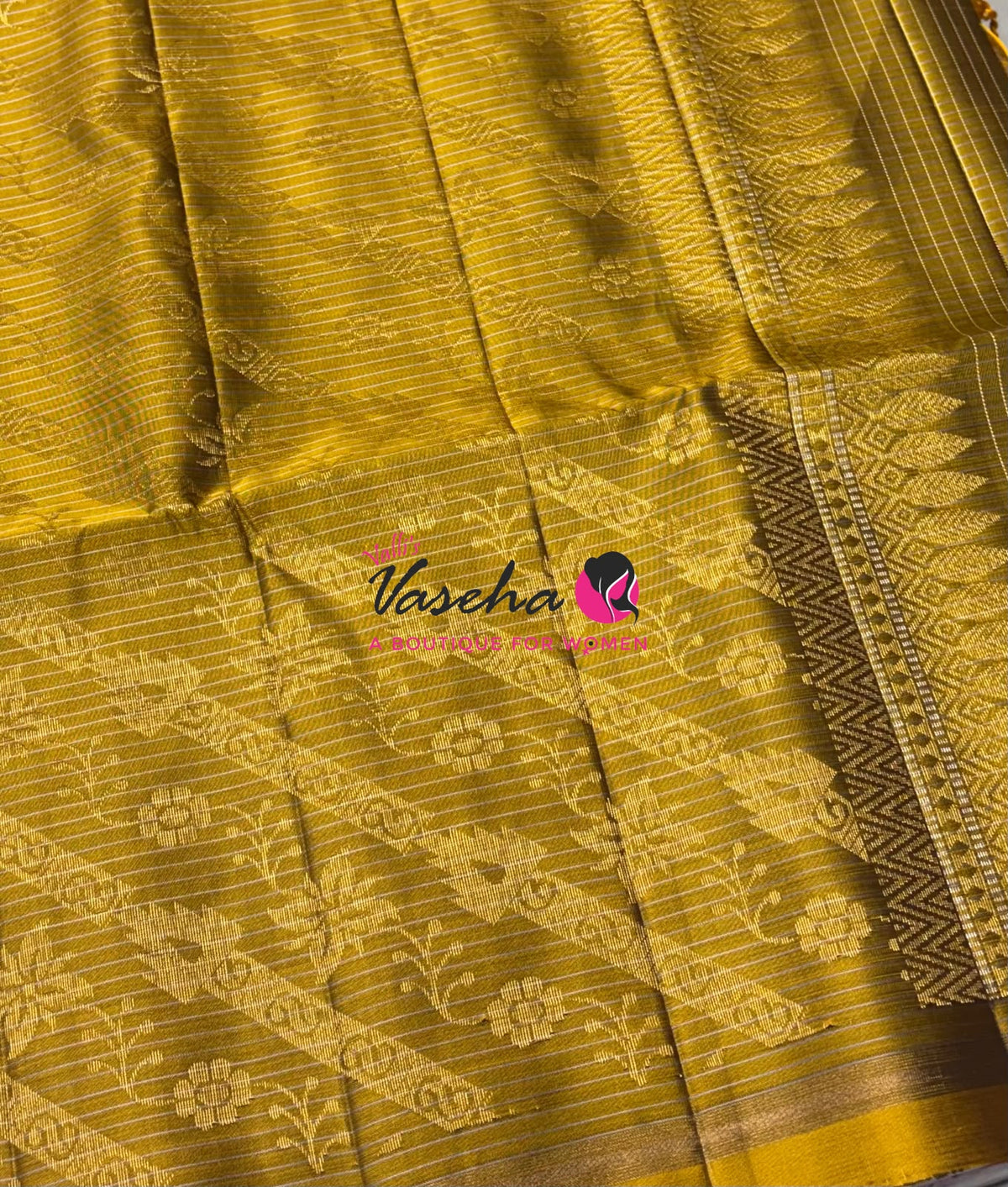 Pure Soft Silk Saree - Partly Pallu -  Half & Half Saree - VVPSS142