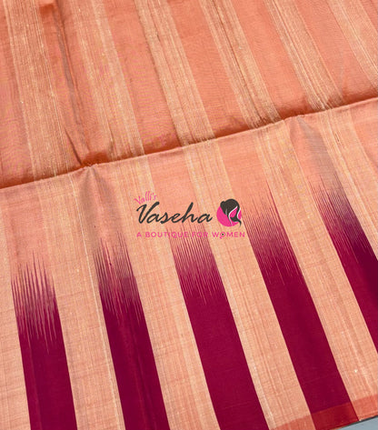 Pure Soft Silk Saree /Jute Duppion Silk - VVPJS001