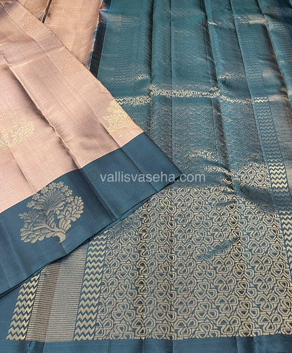 Half Mix - Pure Soft Silk Saree - VVPSS030