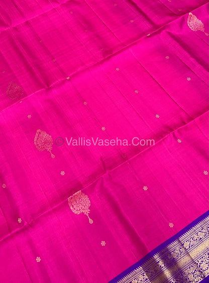 Pure Soft Silk Saree - Kanchi Border - VVPSS015