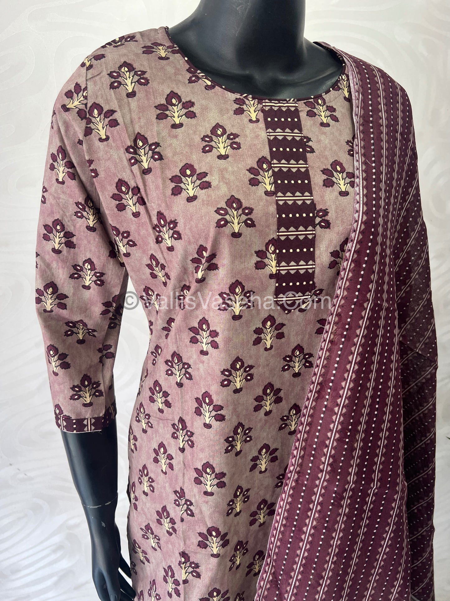 Ready Made - Salwar, Kameez & Duppatta(3pc) - Printed - VVRBS005
