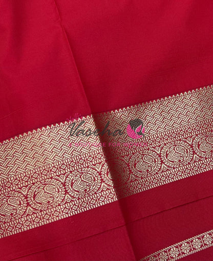 Semi Bridal Kanchi Silk  - Korvai - Premium- VVSKS008