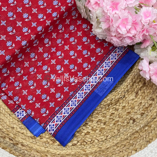 Pure Cotton Voile Saree | VVPVC001