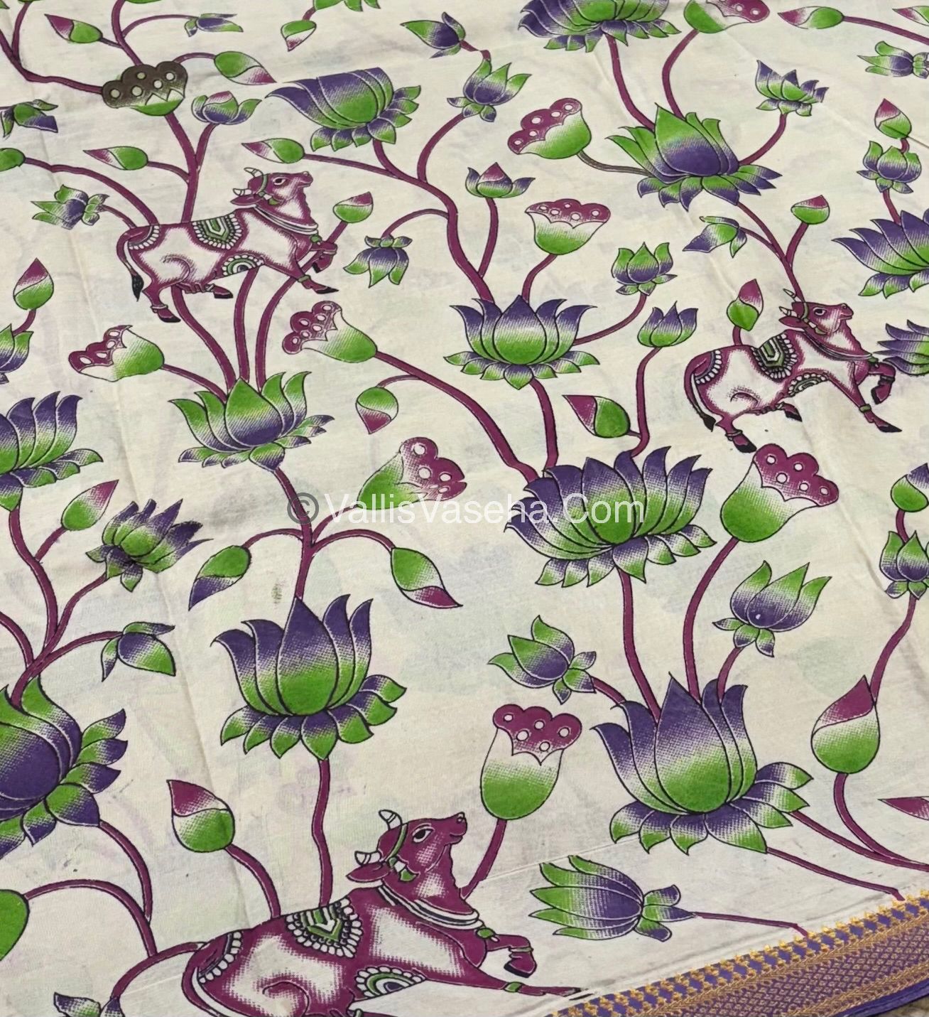 Chennur Silk | Kalamkari Prints | VVCKS006