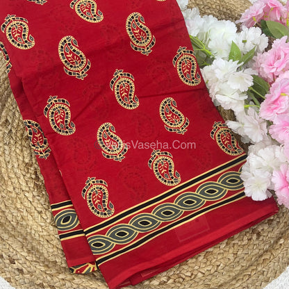 Pure Soft Mul Mul Cotton Sarees - VVMMC004