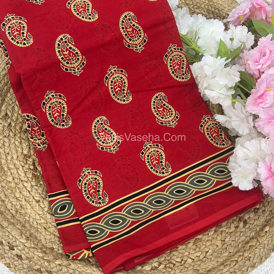 Pure Soft Mul Mul Cotton Sarees - VVMMC004