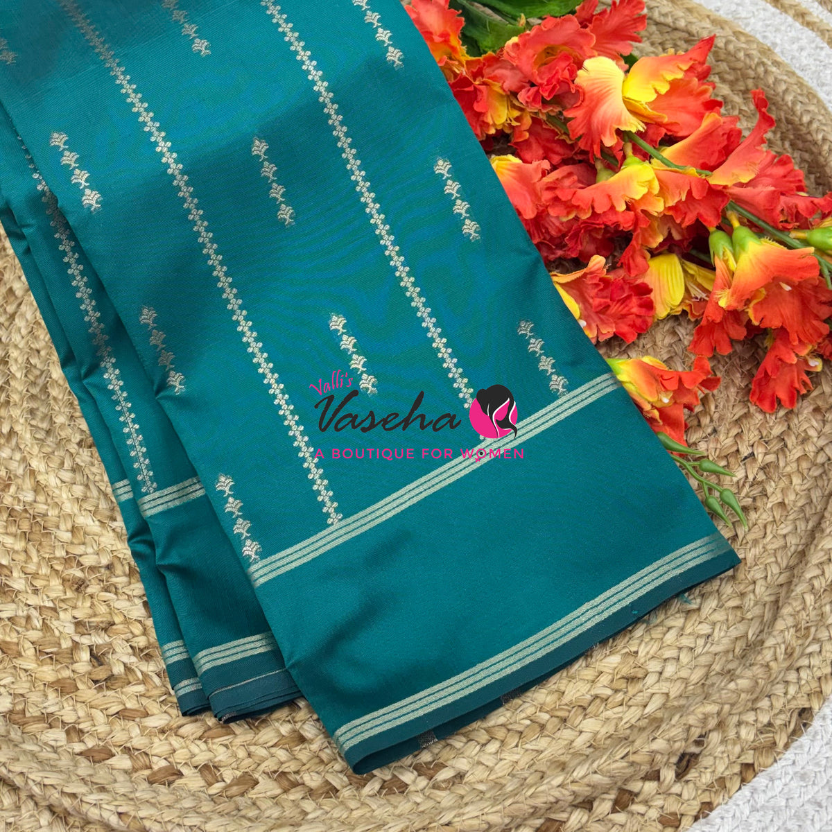 Semi Soft Silk  - Ramar Blue Shade - VVSSS040