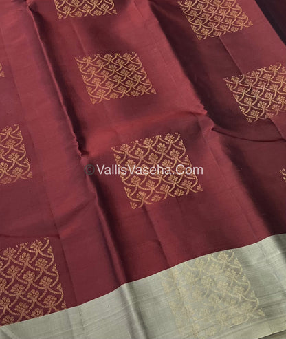 Half Mix - Pure Soft Silk Saree - VVPSS030