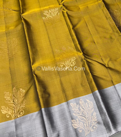 Half Mix - Pure Soft Silk Saree - VVPSS030