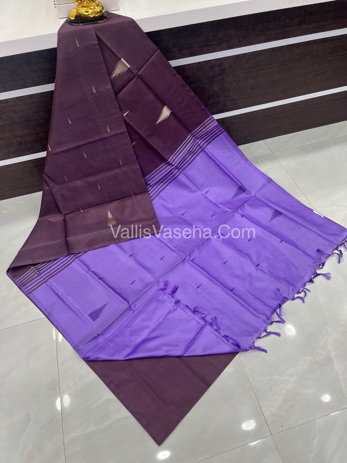 Vazhai Pattu Saree / Banana Pith - With Blouse - VVVPS001