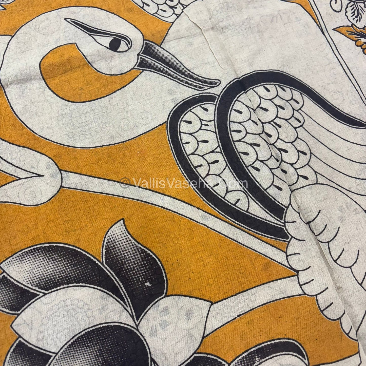 Pure Kalamkari Cotton Saree - VVPKC002