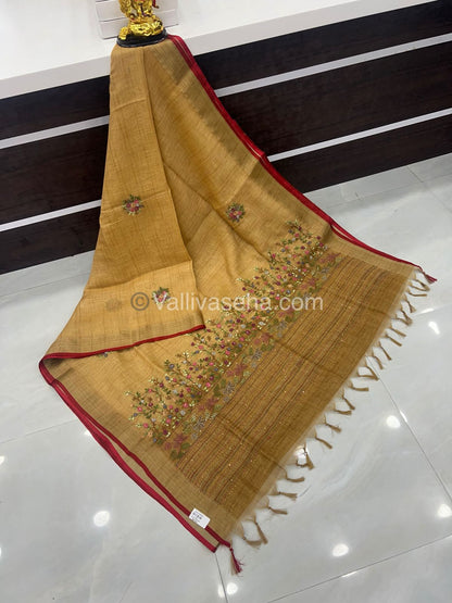 French Knot - Tissue Saree -  VVLFN001