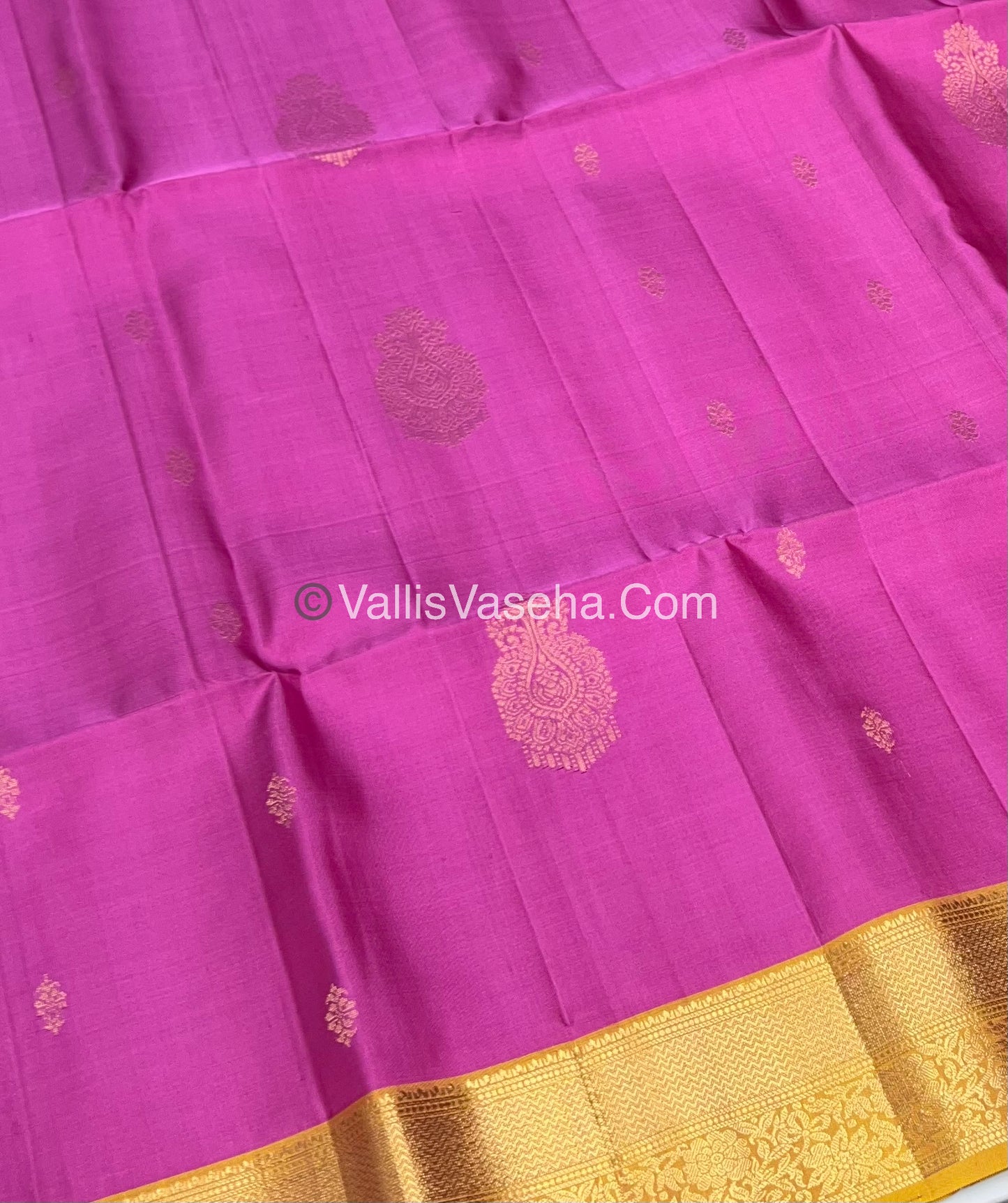Pure Soft Silk Saree - Kanchi Border - VVPSS033