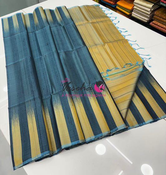 Pure Soft Silk Saree /Jute Duppion Silk - VVPJS001