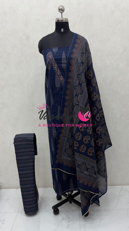 Unstitched Material | Cotton Material | VVUSM090