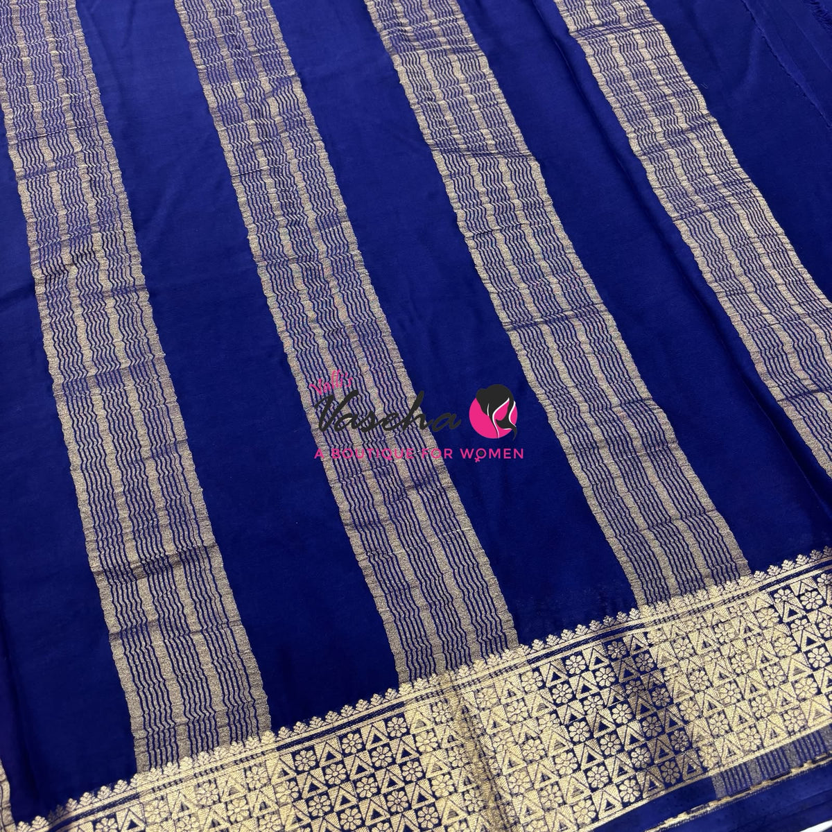 Semi Mysore Crepe Silk Variety  - VVSMC006