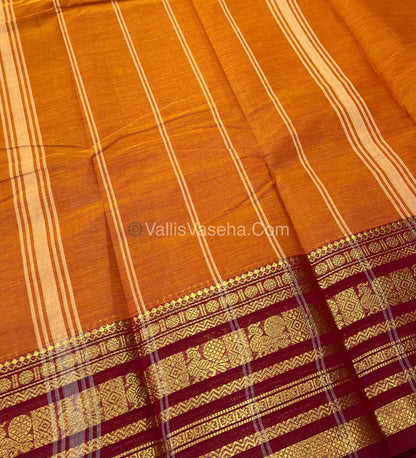 Kanchi Cotton Saree - VVKCS007