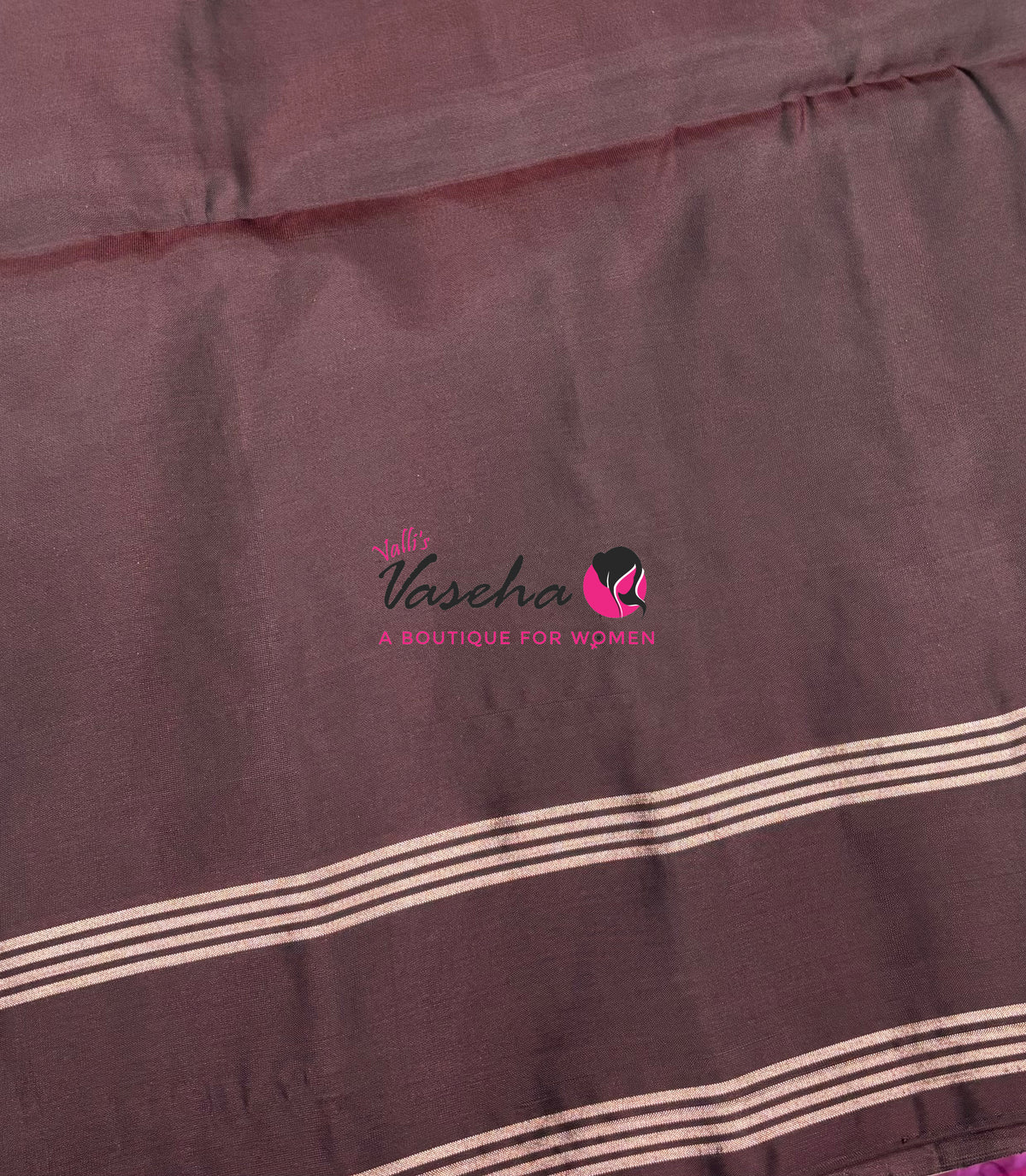 Half Mix - Pure Soft Silk Saree - Meenakari Style Butta - Green With Brown - VVPSS148