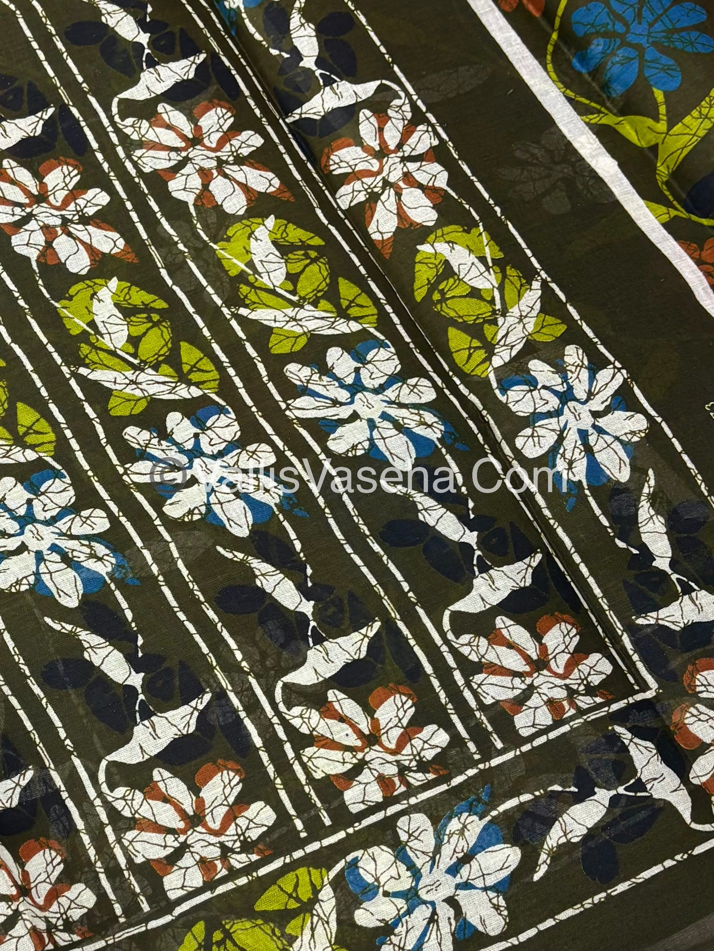 Pure Cotton Voile Saree | VVPVC001