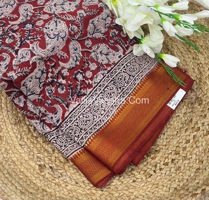 Chennur Silk | Kalamkari Prints | VVCS005