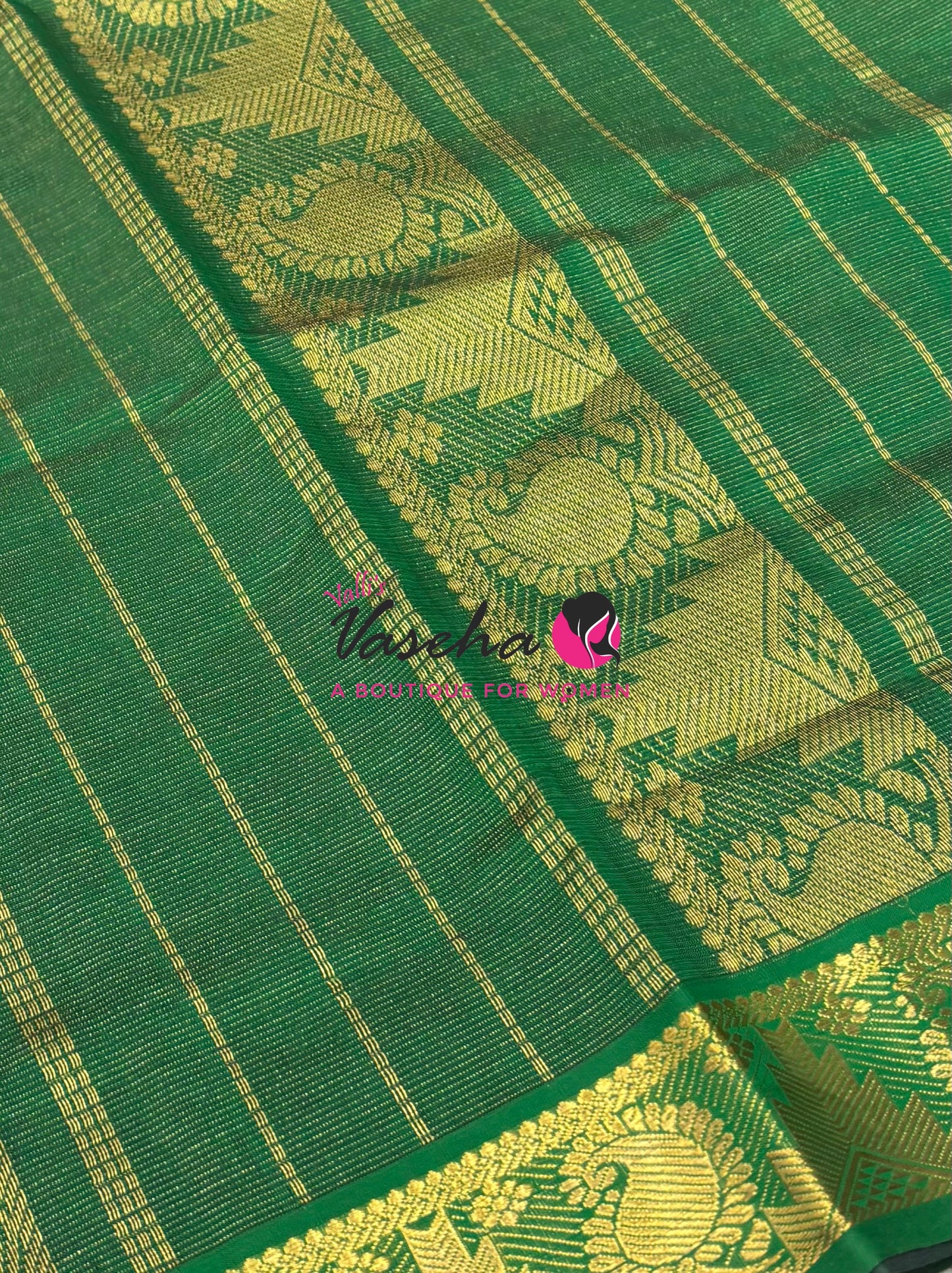 9 Yards |Semi Silk Cotton Saree | Vairavoosi  Design | VV9YSS001