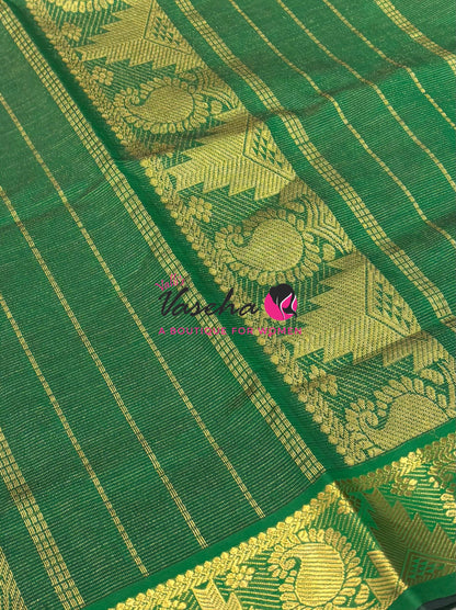 9 Yards |Semi Silk Cotton Saree | Vairavoosi  Design | VV9YSS001