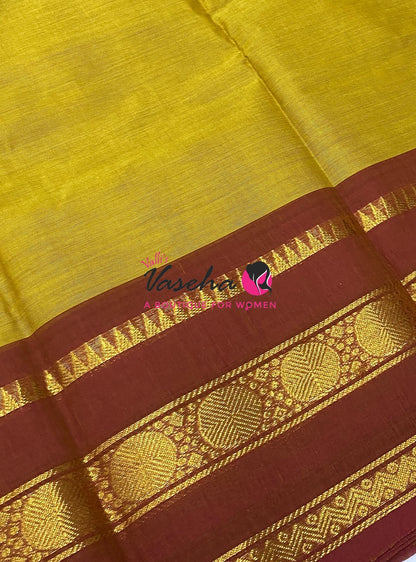 Kanchi Cotton Saree - VVKCS032