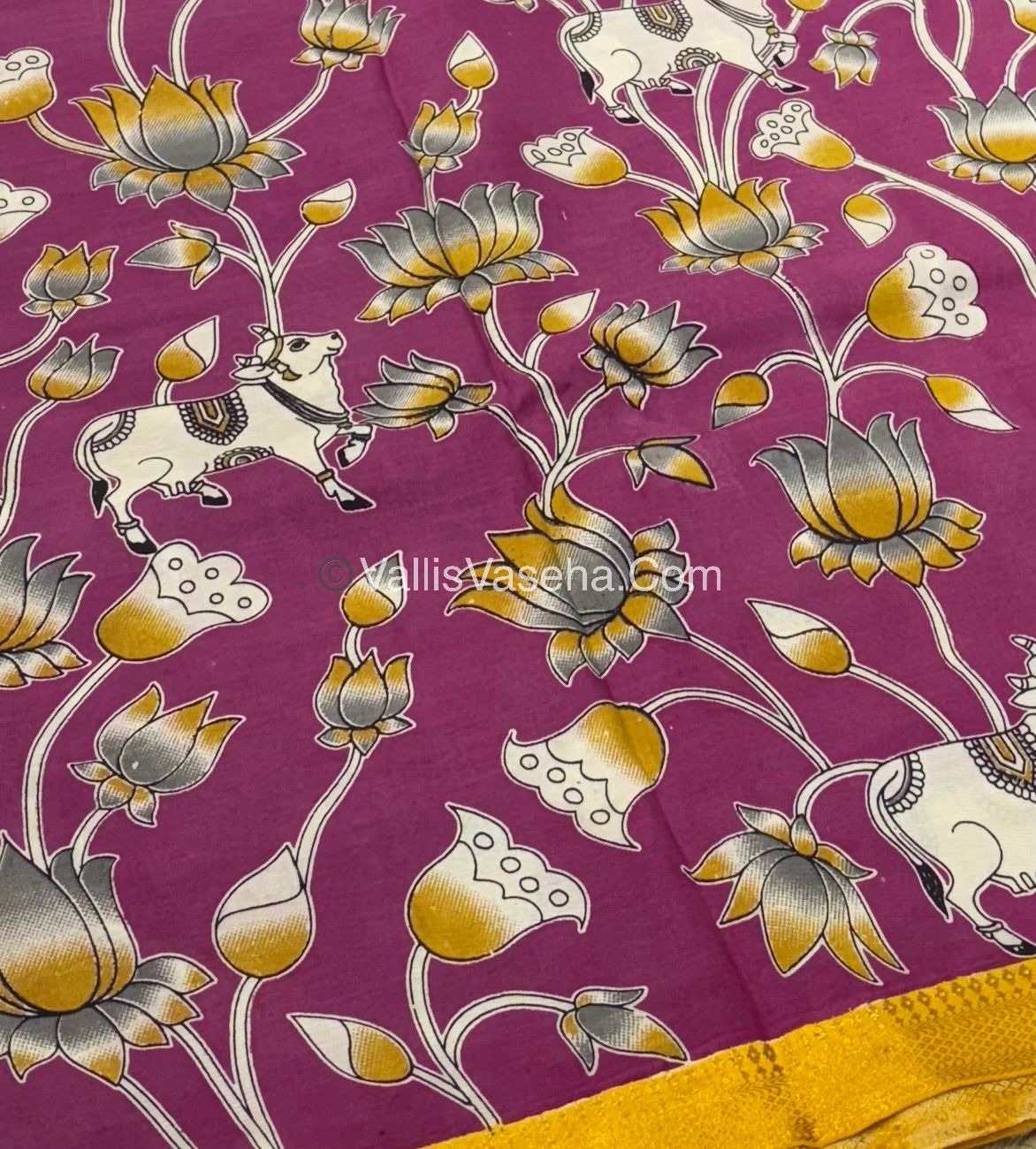 Chennur Silk | Kalamkari Prints | VVCKS006