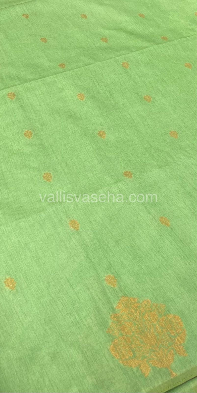 Mulberry Semi Silk - Light Green Shade - VVMS001