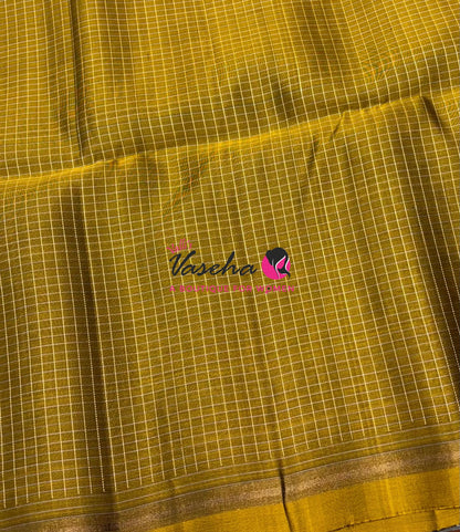 Pure Soft Silk Saree - Partly Pallu -  Half & Half Saree - VVPSS142
