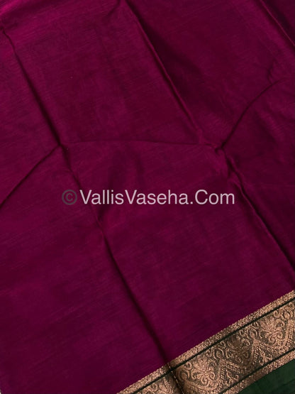 Dhaka Cotton Saree - VVDCS002