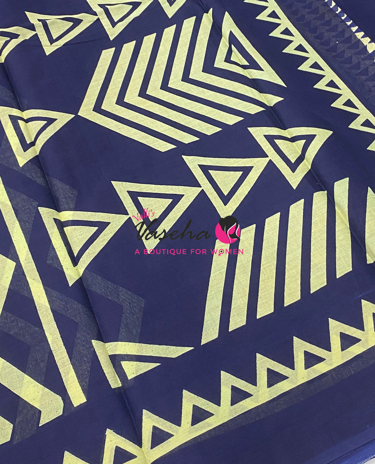 Pure Soft Mul Mul Cotton Sarees - Hand Block Prints - VVMMC011