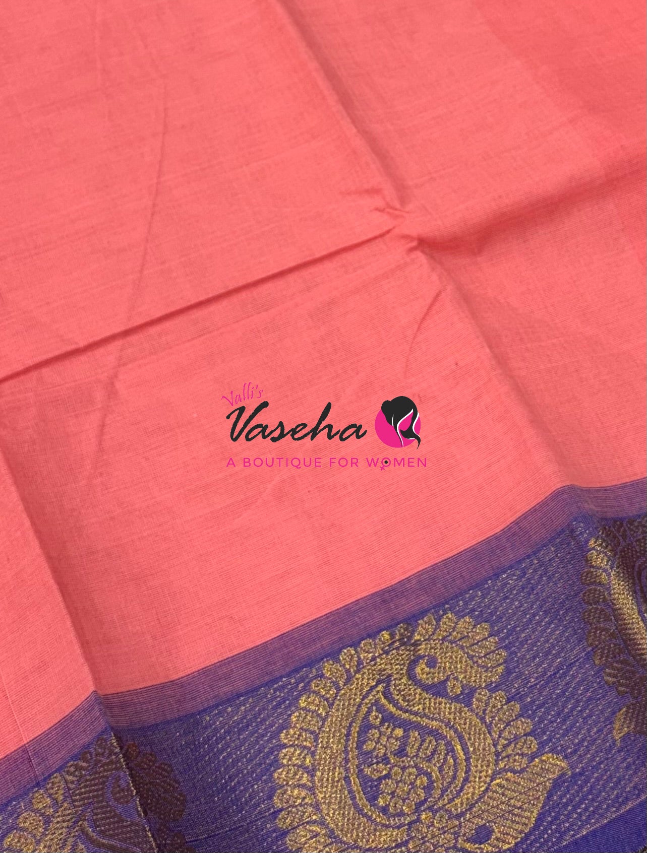 Kanchi Cotton Saree - VVKCS028