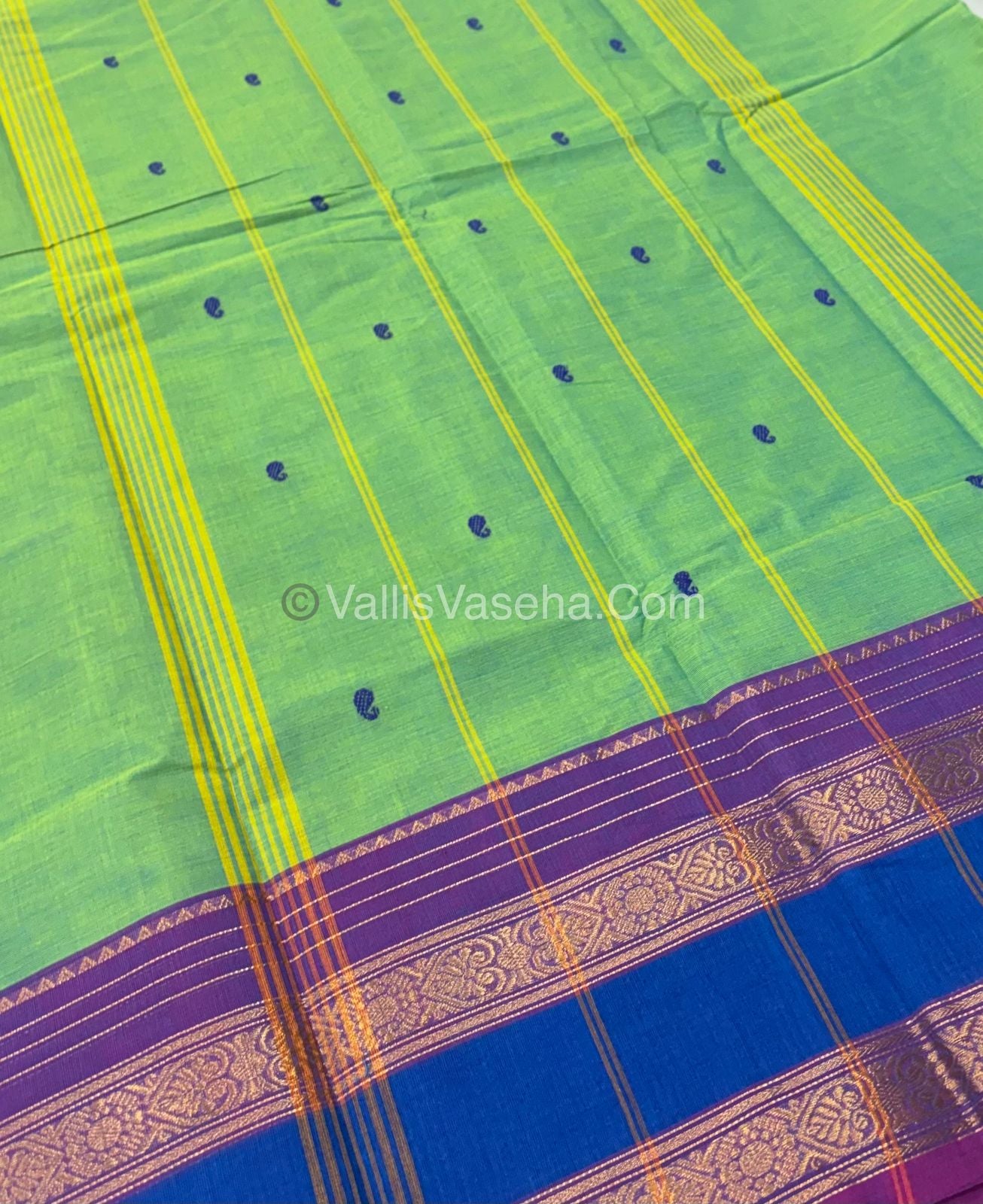 Kanchi Cotton Saree - VVKCS017