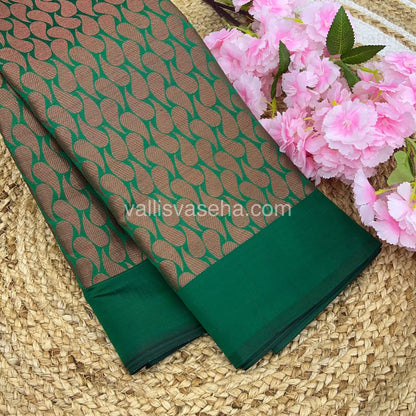 Banarasi - Copper Zari Saree - VVCZ001