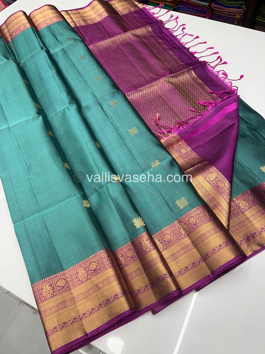 Pure Soft Silk Saree - Kanchi Border - VVPSS015