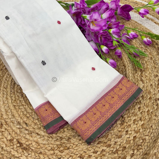 Kanchi Cotton Saree - VVKCS017