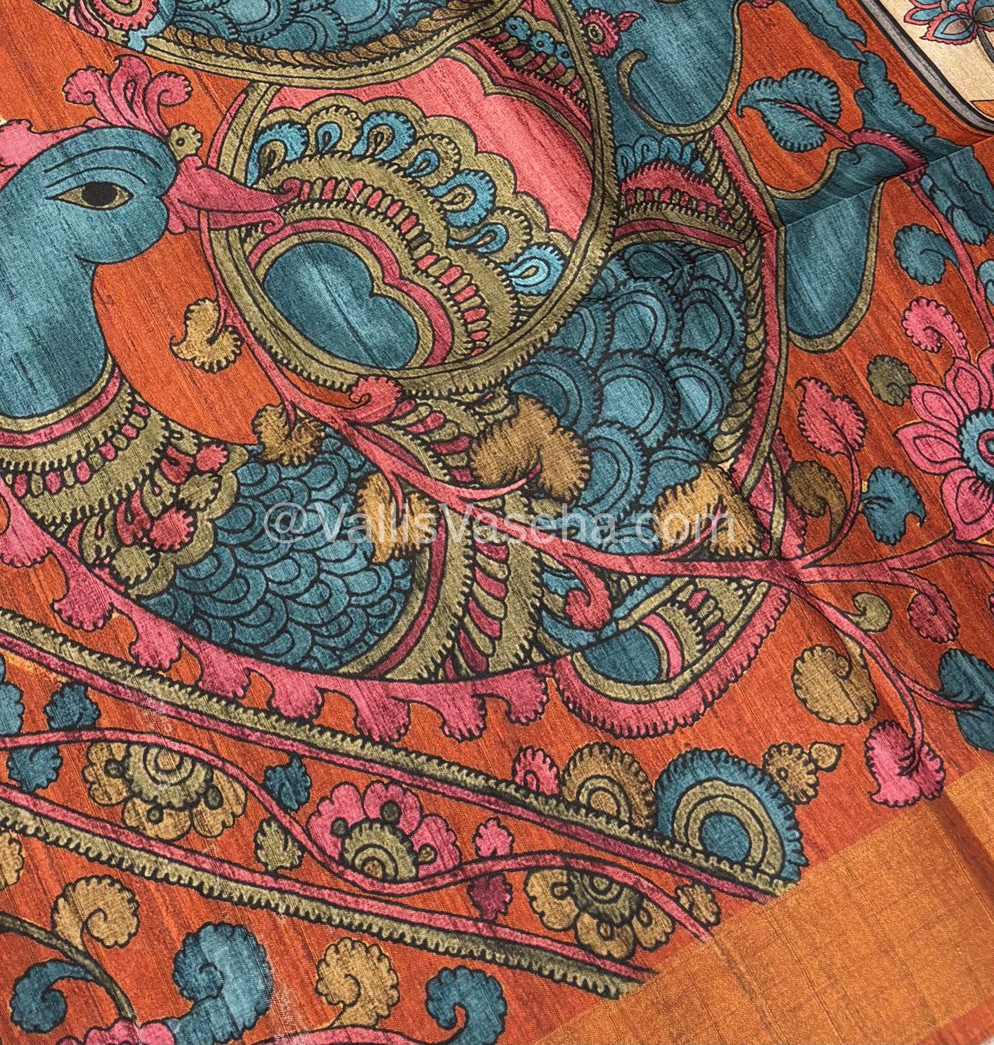 Art Silk / Semi Gicha Tussar Saree  - VVSGT003