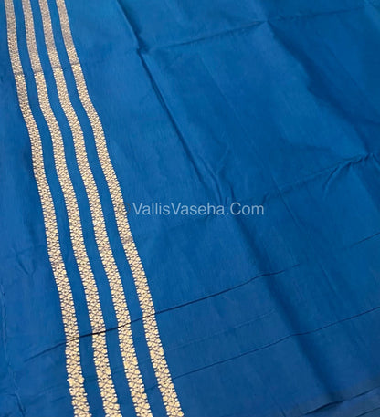 Mulberry Semi Silk - Blue Shade - VVMSS002