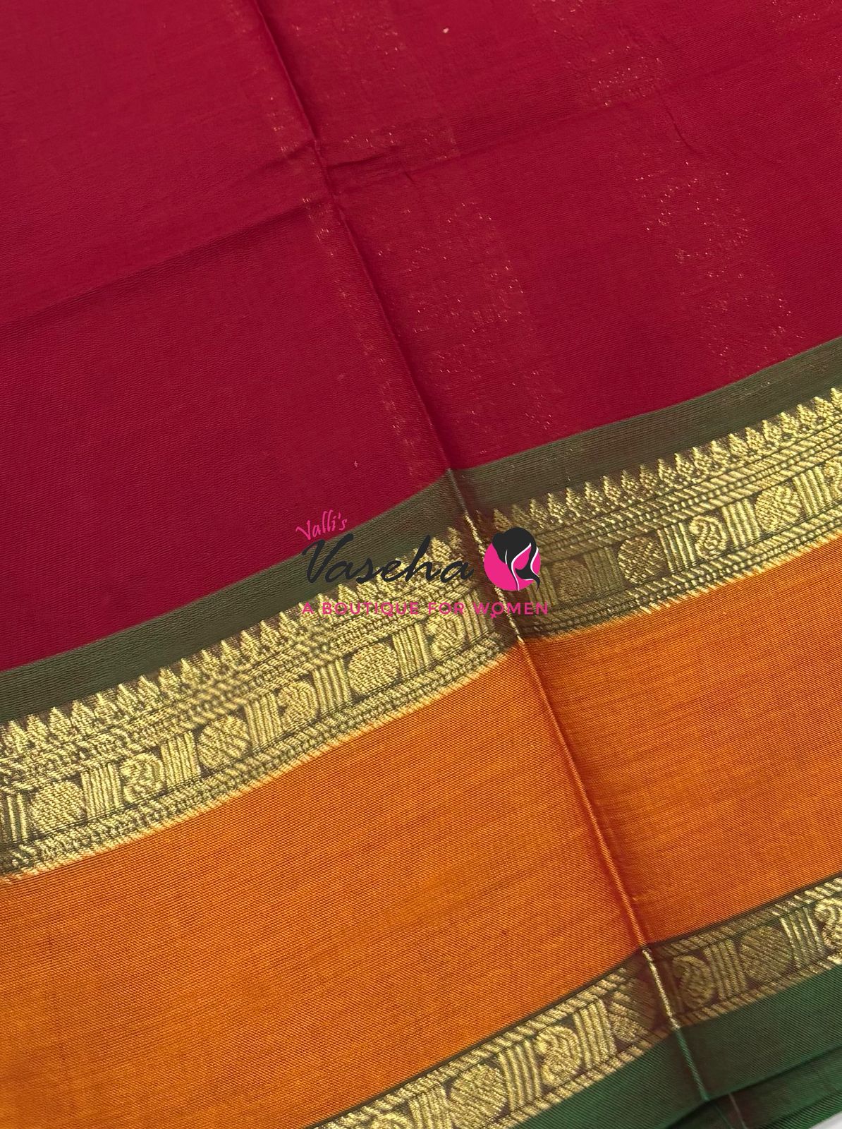Premium - 120 counts - Kanchi Cotton Saree - VVKCS021