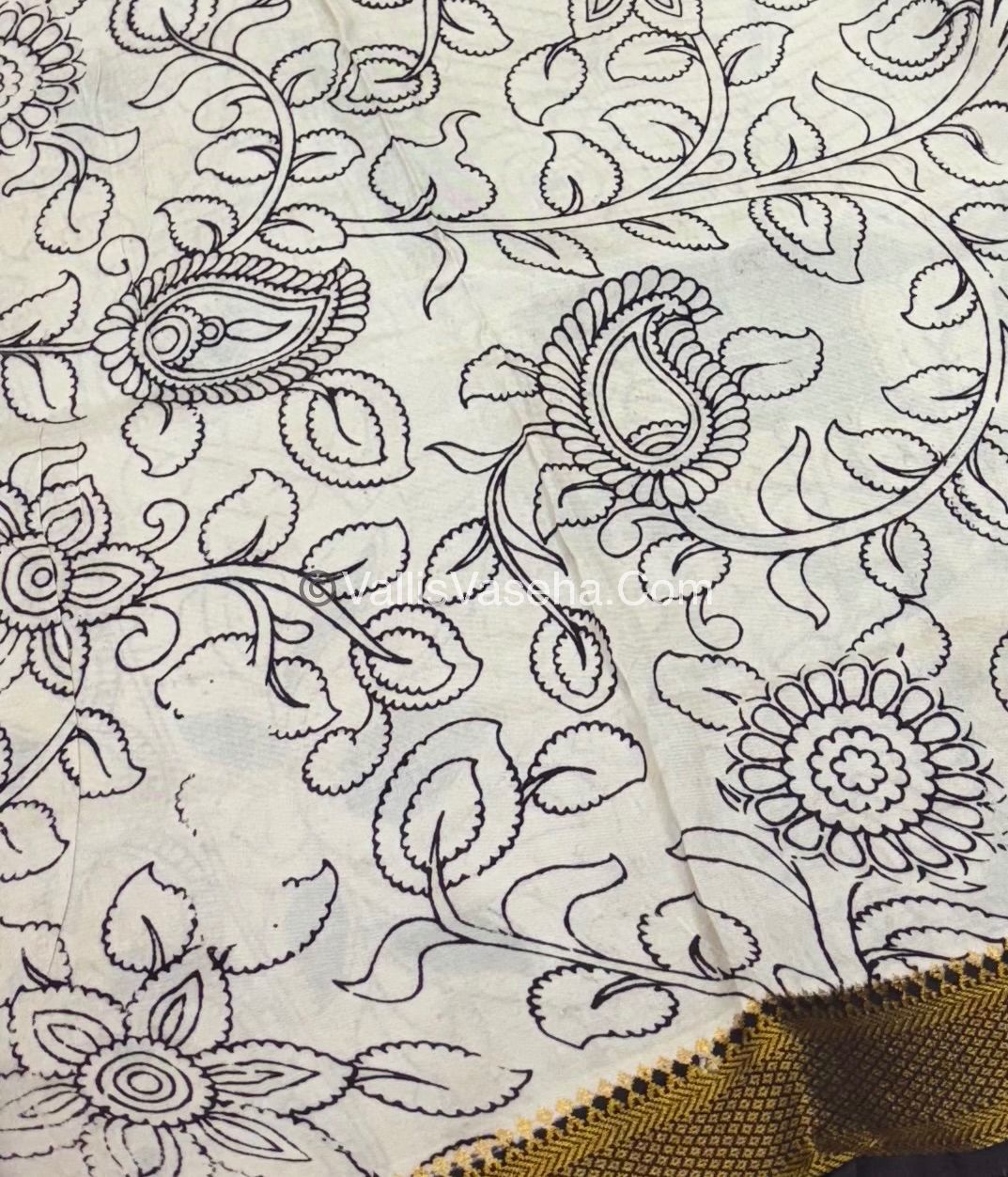 Chennur Silk | Kalamkari Prints | VVCKS006