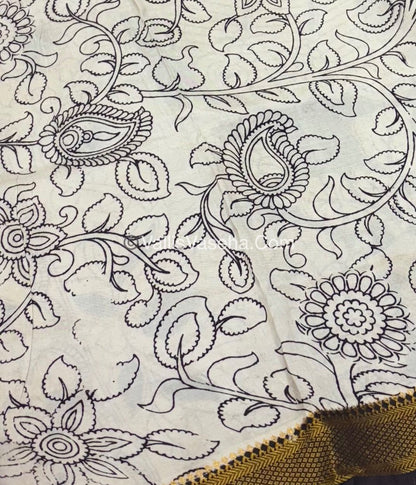 Chennur Silk | Kalamkari Prints | VVCKS006