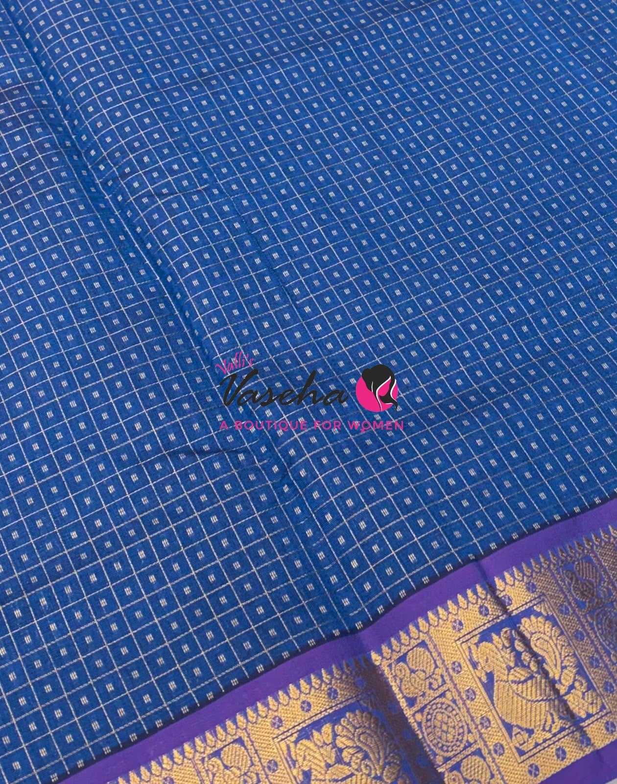 Semi Silk Cotton Saree | Lakshadeepam |VVSSC009