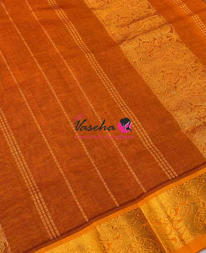 Semi Silk Cotton Saree | Lakshadeepam |VVSSC009
