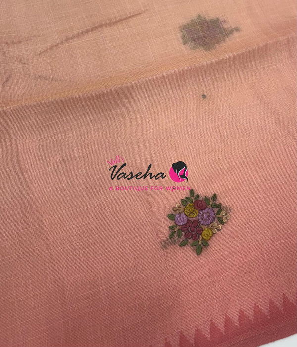 French Knot - Tissue Saree  - VVLFN024