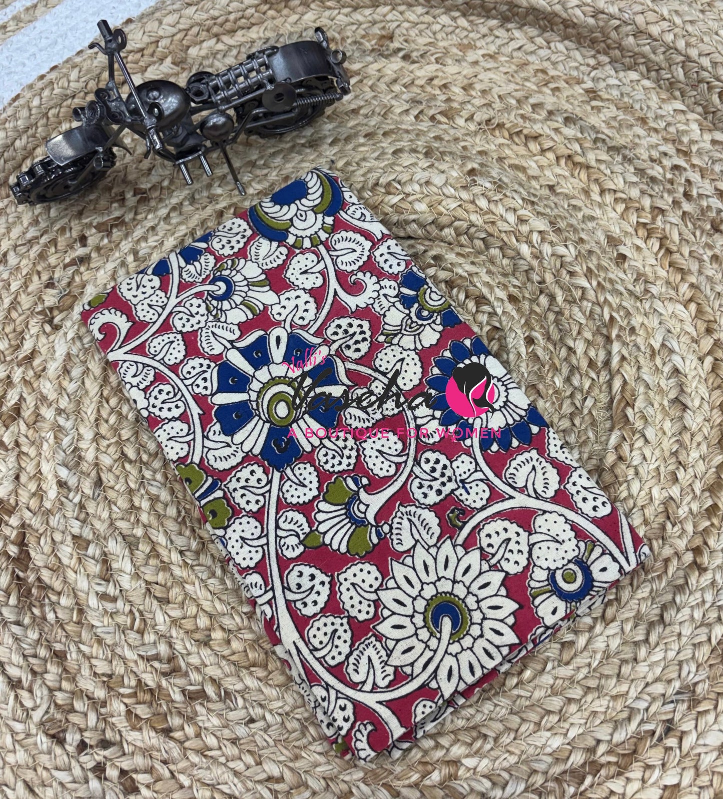 Blouse Bit - Pack Of 10pcs - Assorted Designs - Cotton - Kalamkari - 1 mtr - VVBB002