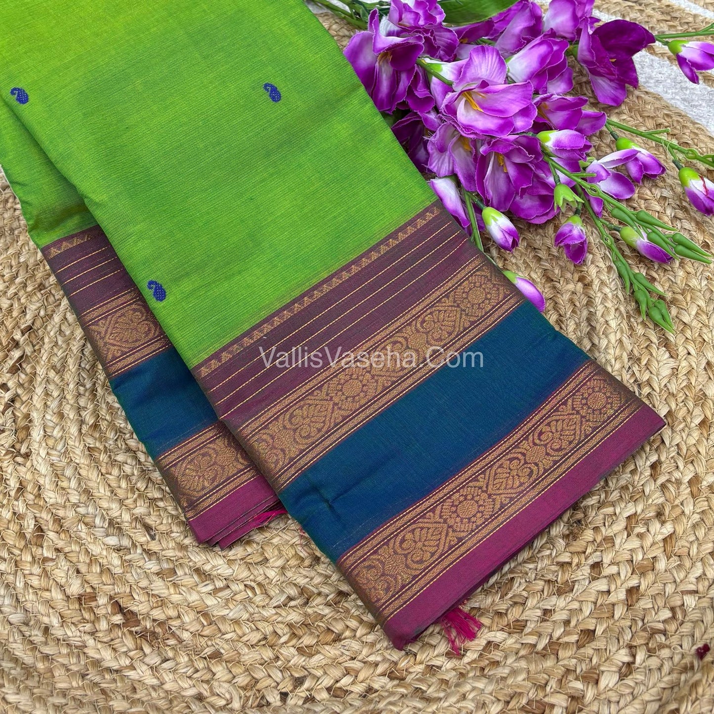 Kanchi Cotton Saree - VVKCS017