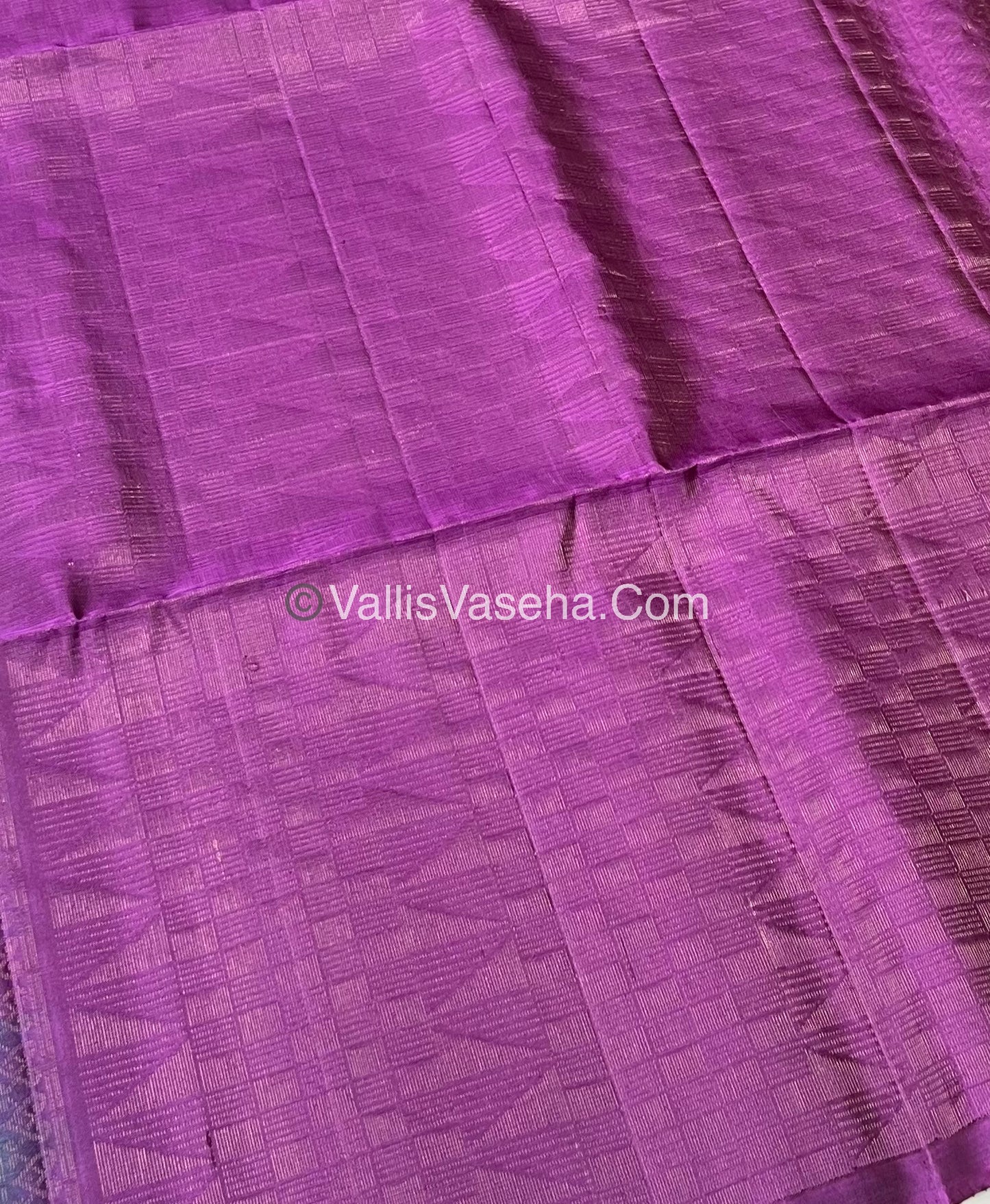 Pure Soft Silk Saree | Borderless |  VVPSS038